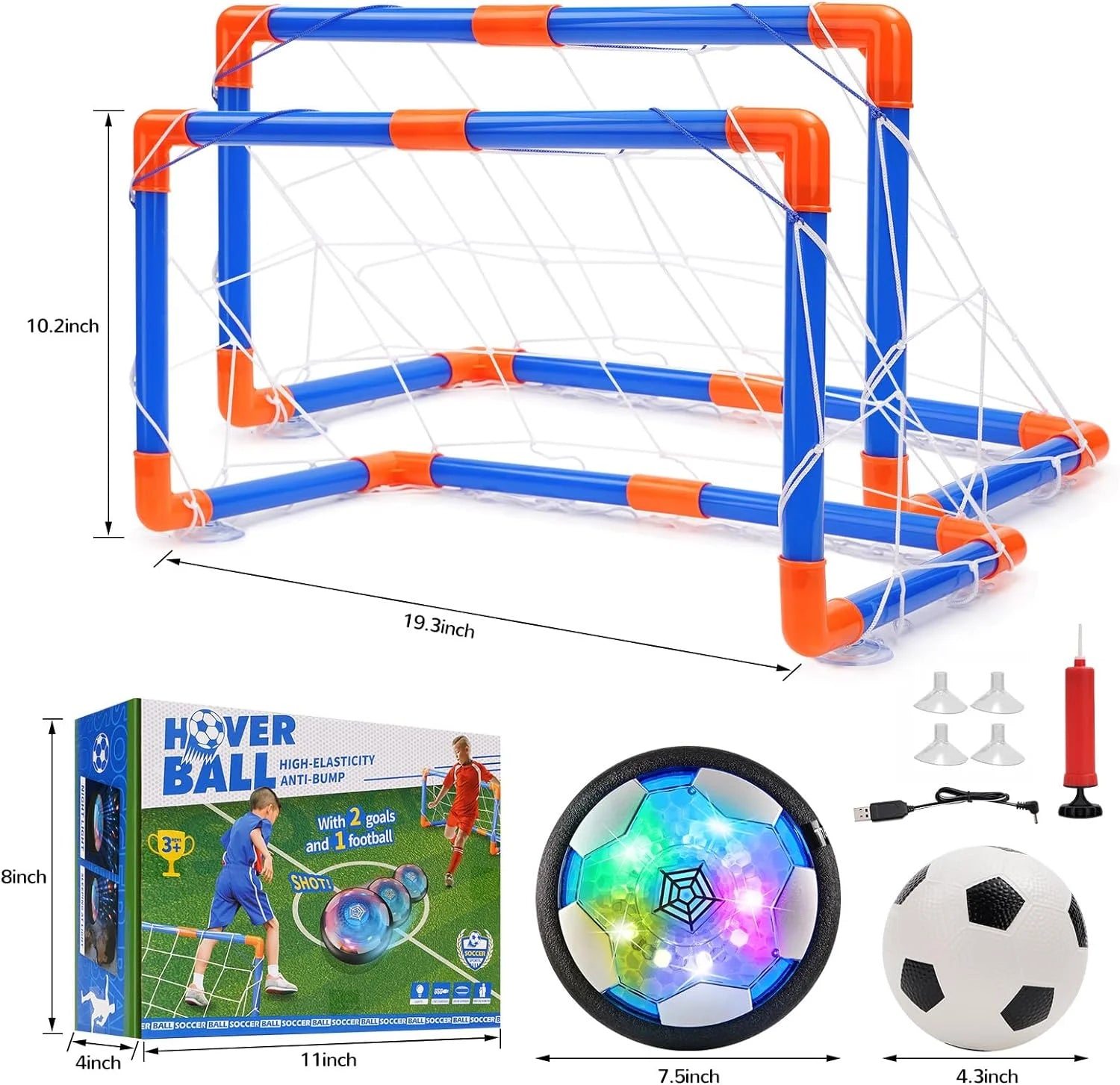 Soccer Air Ball Set for Kids
