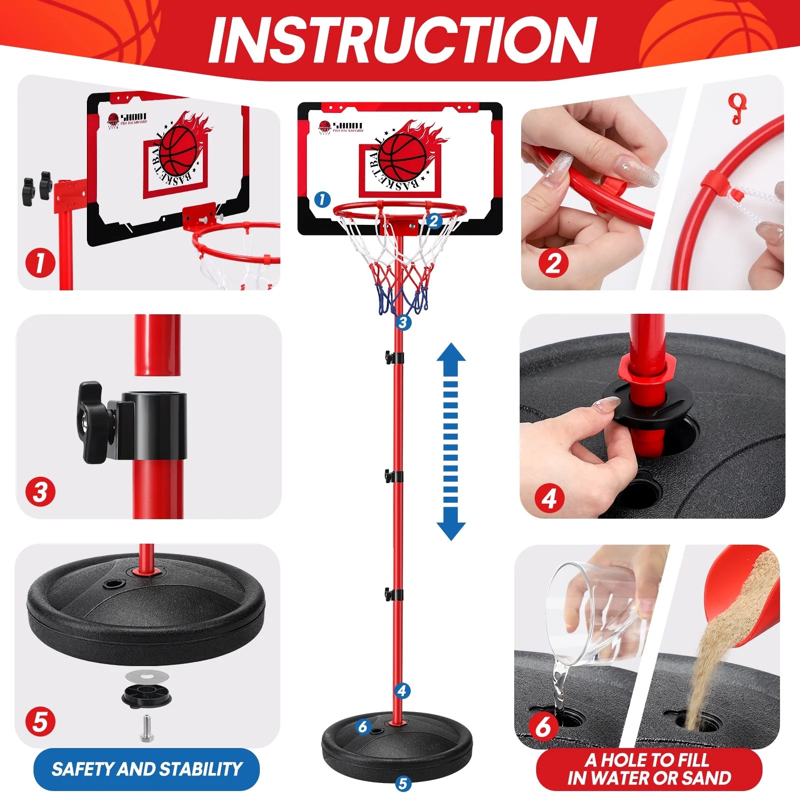 Basketball Hoop for Kids