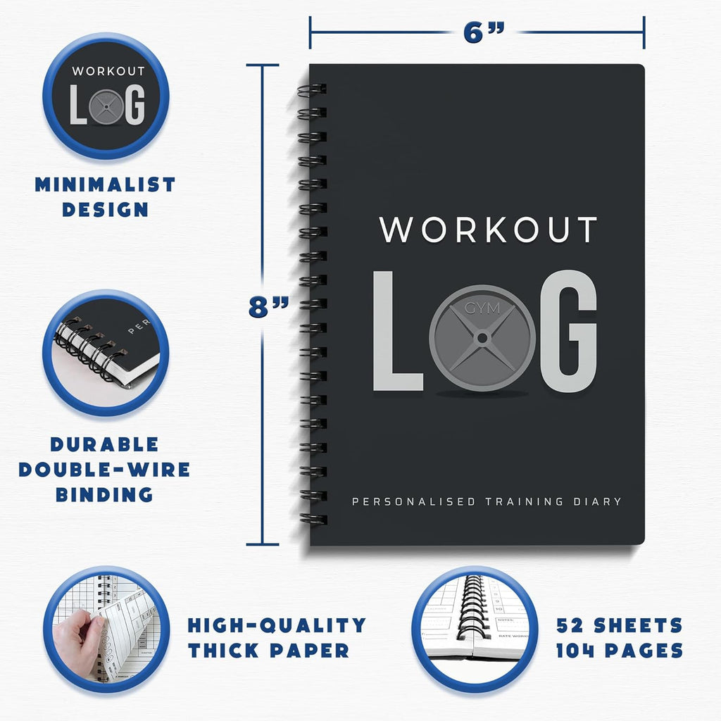 Workout Planner for Daily Fitness Tracking & Goals 