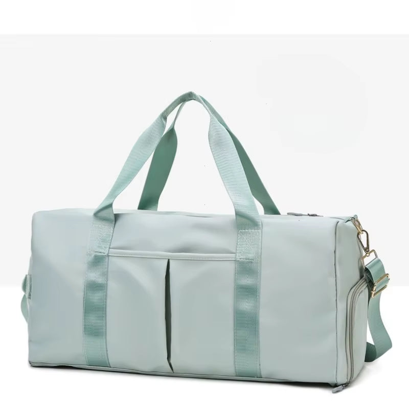 Gym Bag with Shoes Compartment