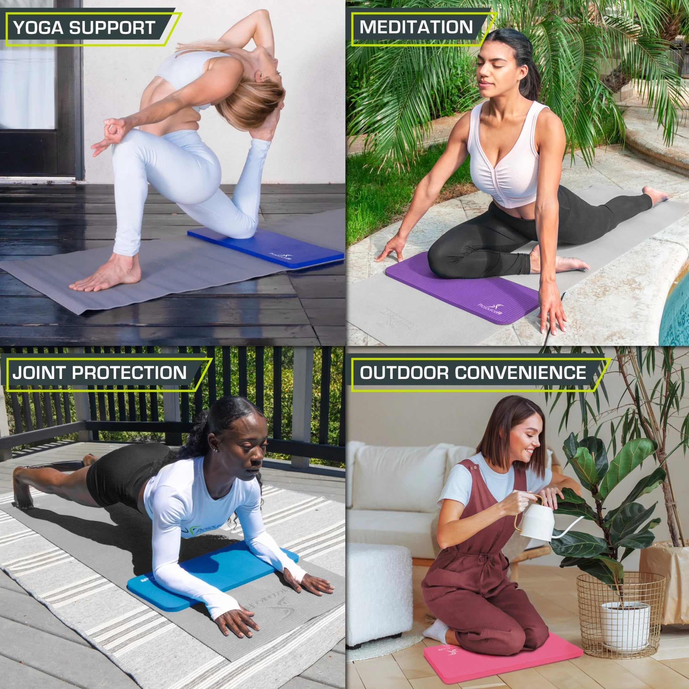 Yoga Knee Pad & Elbow Cushion