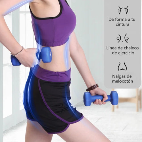 Set de Mancuernas de 2Kg / 2.5Kg / 3Kg – Mancuernas Antideslizantes para Ejercicio, Fitness y Musculación