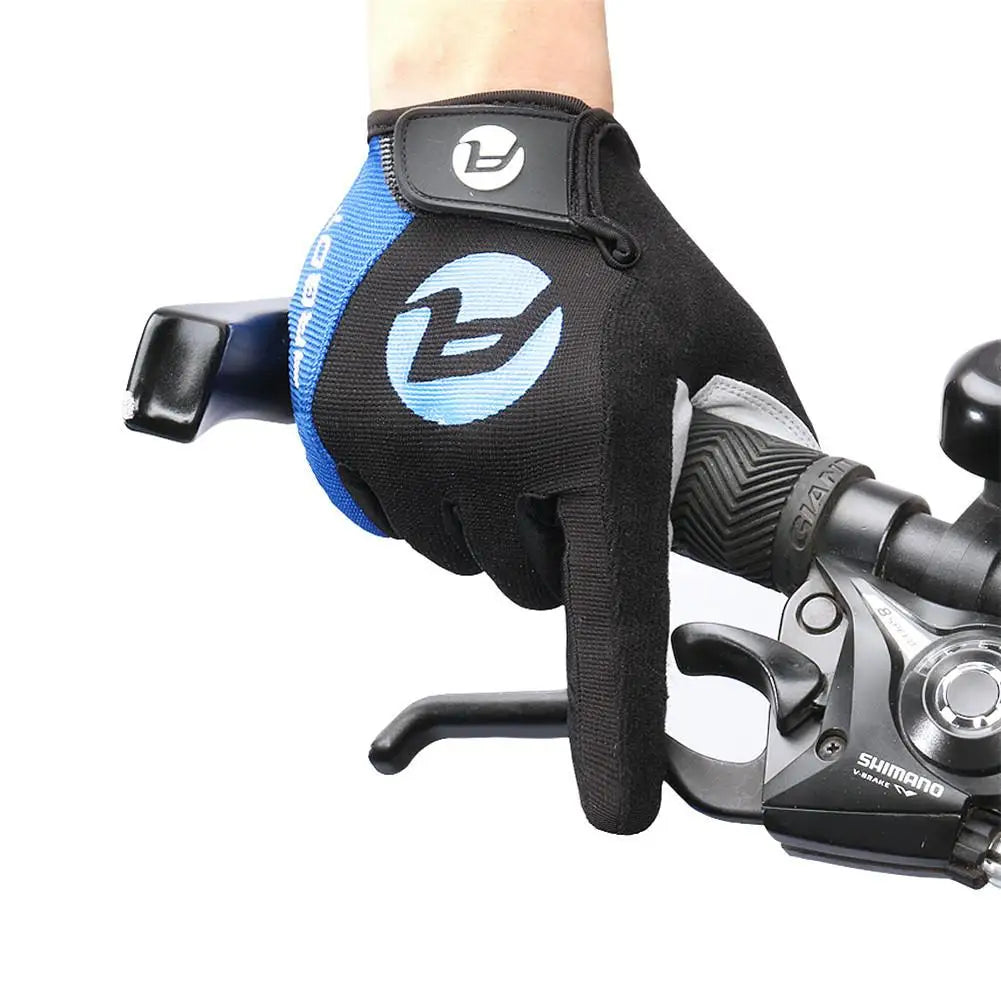 2 piezas de guantes para bicicleta MTB antideslizantes, resistentes a altas temperaturas, para ciclismo al aire libre y con función táctil para pantalla.