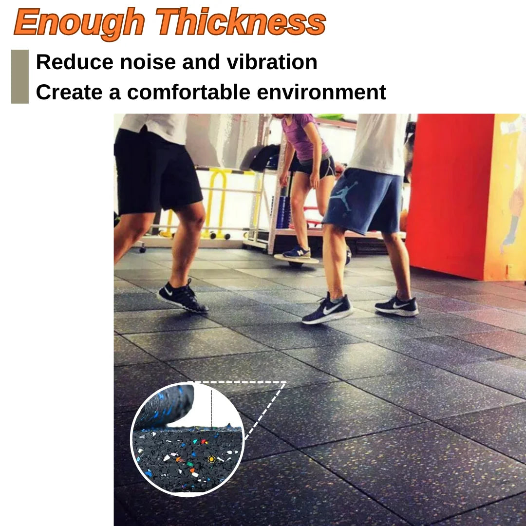 Rubber Gym Flooring 