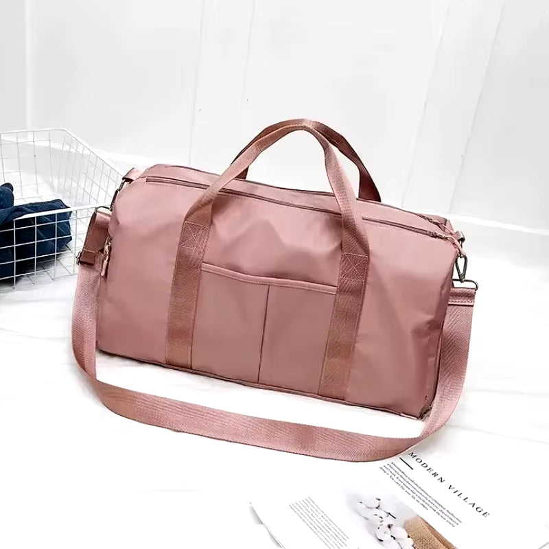 Gym Bag with Shoes Compartment