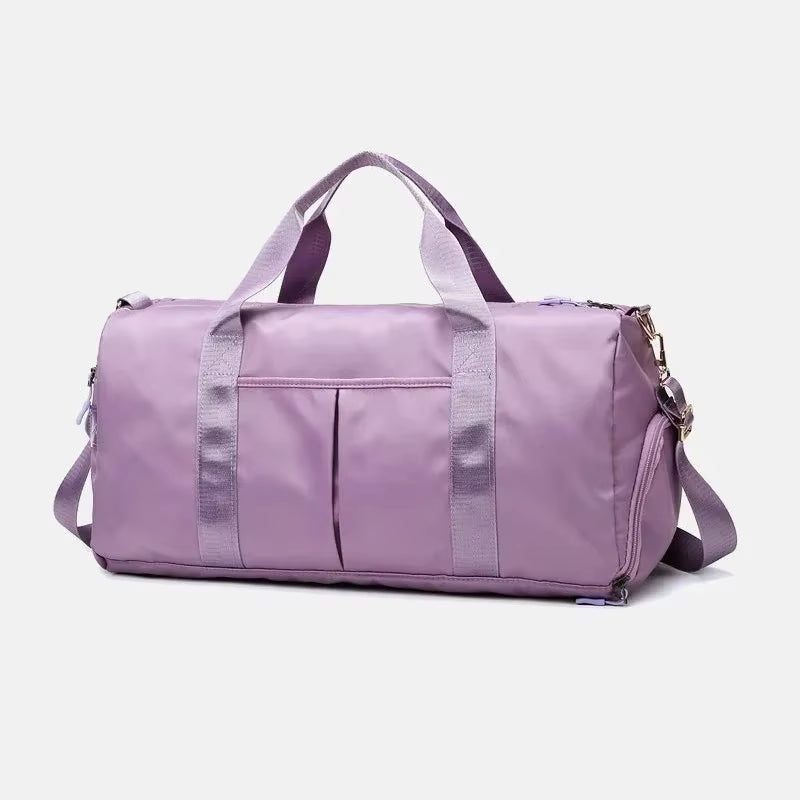 Gym Bag with Shoes Compartment