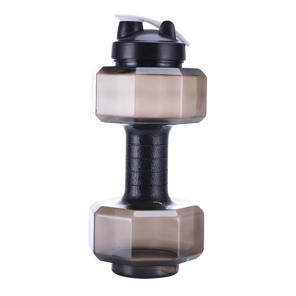 Botella de Agua Fría de Gran Capacidad de 2.6L para Pesas, Ciclismo, Running, Gimnasio, Fitness etc. Botella a Prueba de Fugas.