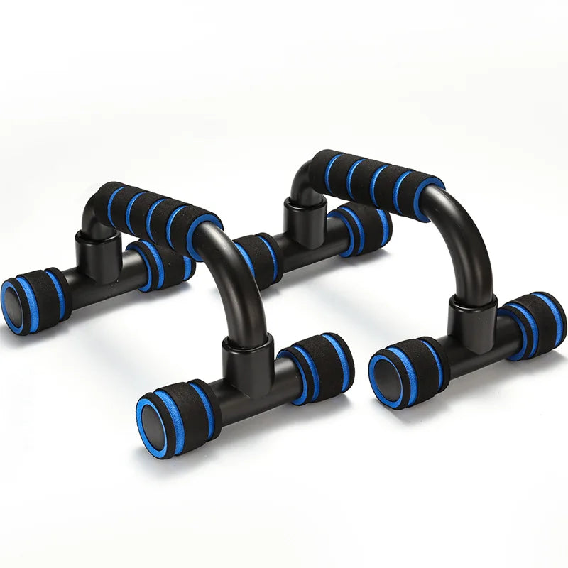 1 Par de soportes para flexiones, asas de agarre, equipamiento de fitness, útil para entrenamiento de pecho y musculación.