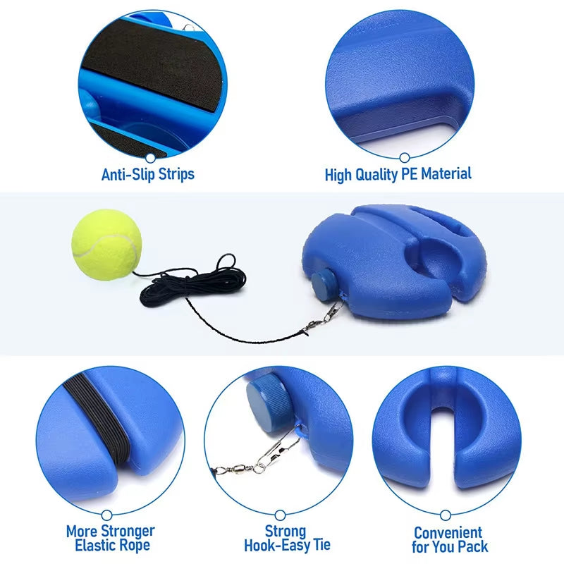 Dispositivo de Rebote para Práctica Individual y Mejora de Golpes de Tenis o Padel