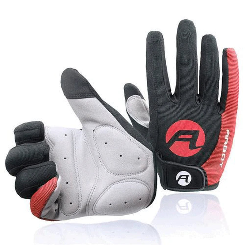 2 piezas de guantes para bicicleta MTB antideslizantes, resistentes a altas temperaturas, para ciclismo al aire libre y con función táctil para pantalla.
