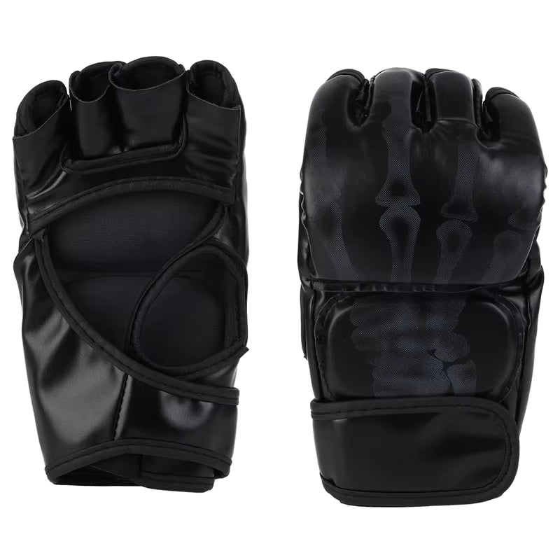 Half Fingers MMA Fighting Gloves