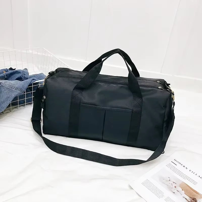 Gym Bag with Shoes Compartment