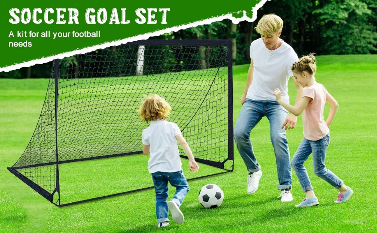 Set of 2 Portable Soccer Goals