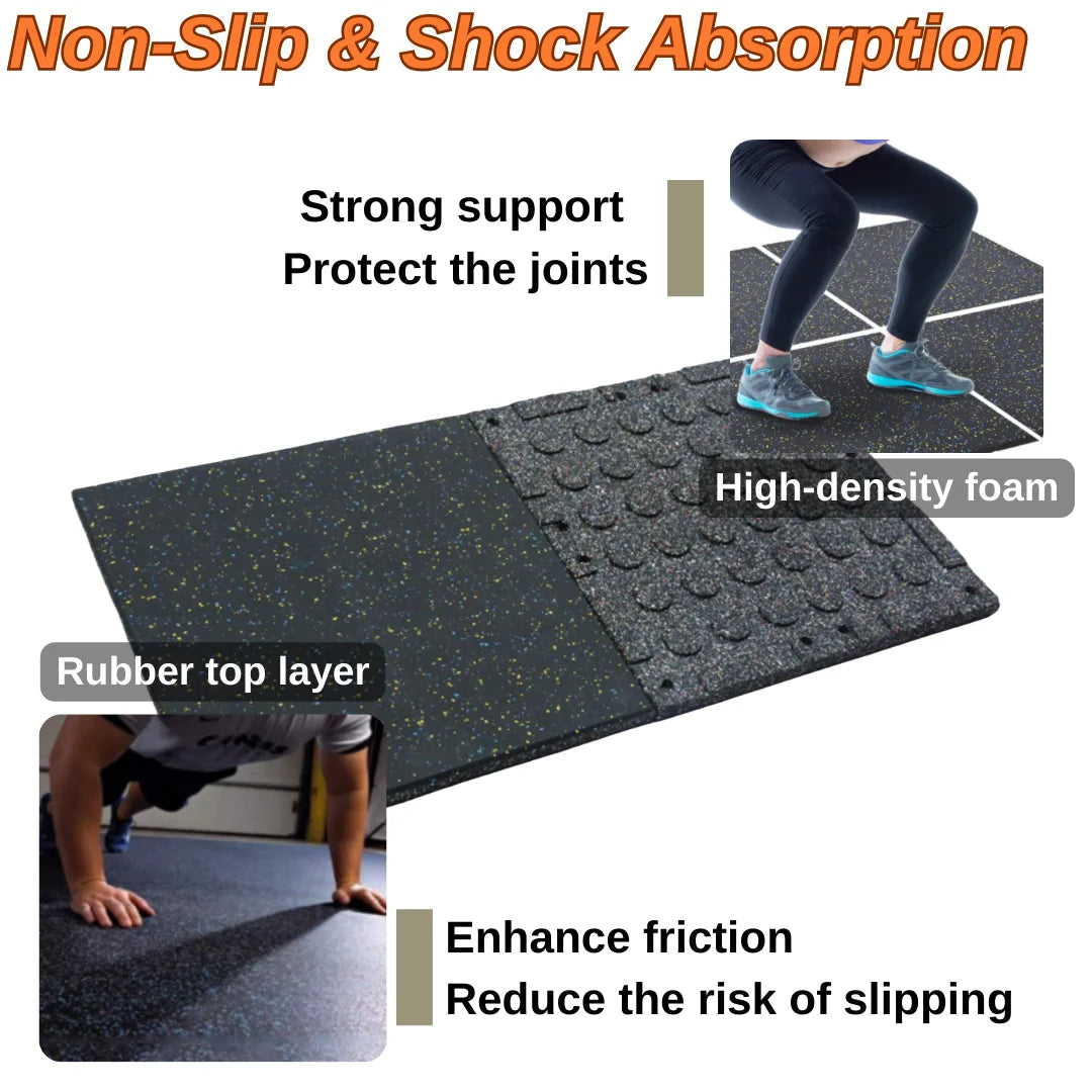 Rubber Gym Flooring 